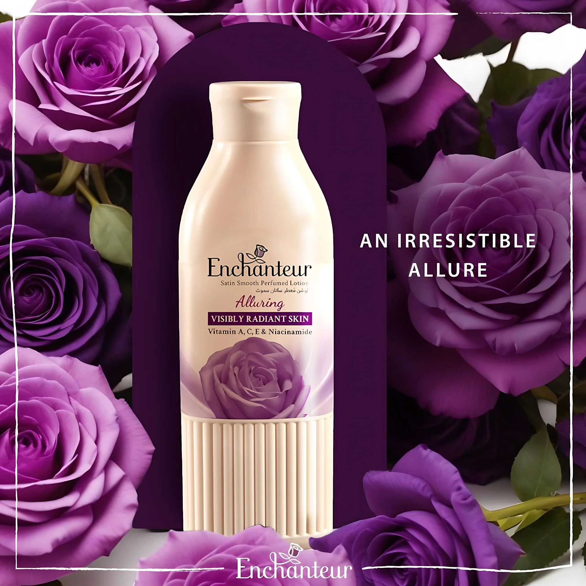 Enchanteur Alluring Satin Smooth Perfumed Lotion – 250ml - Image 6