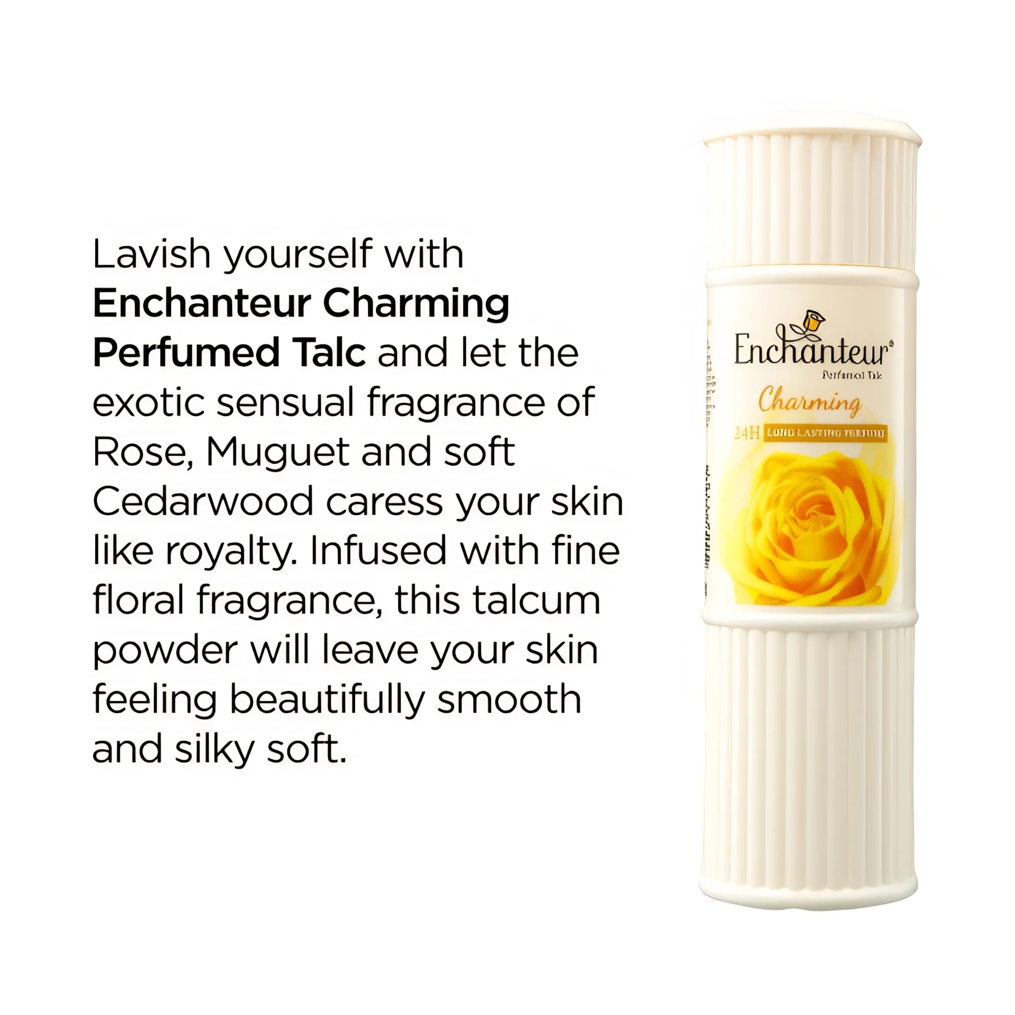 Enchanteur Perfumed Talcum Powder – Charming 125g - Image 9