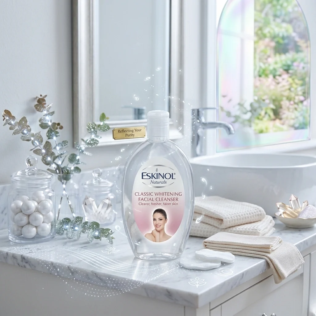 Eskinol Naturals Classic Whitening Facial Cleanser - 225ml - Image 2