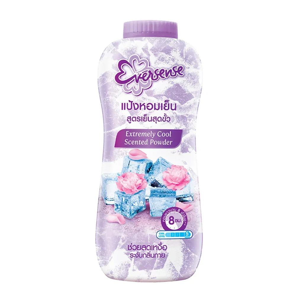 Eversense Extremely Cool Scented Talc Powder (Violet) - 280g - Image 4