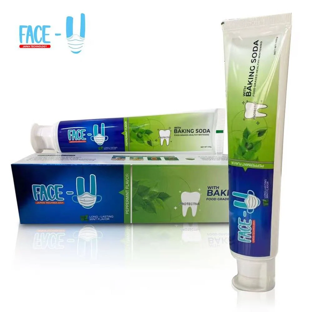 Face U Japan Technology Whitening Toothpaste With Baking Soda - 180g - Image 8