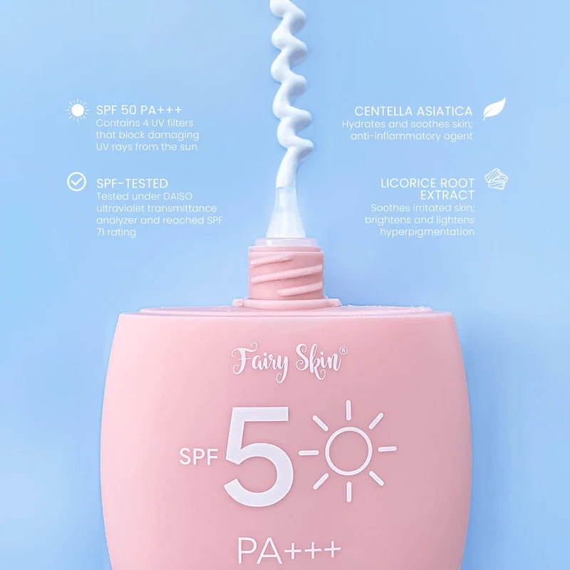Fairy Skin Premium Brightening Sunscreen - 50g - Image 6