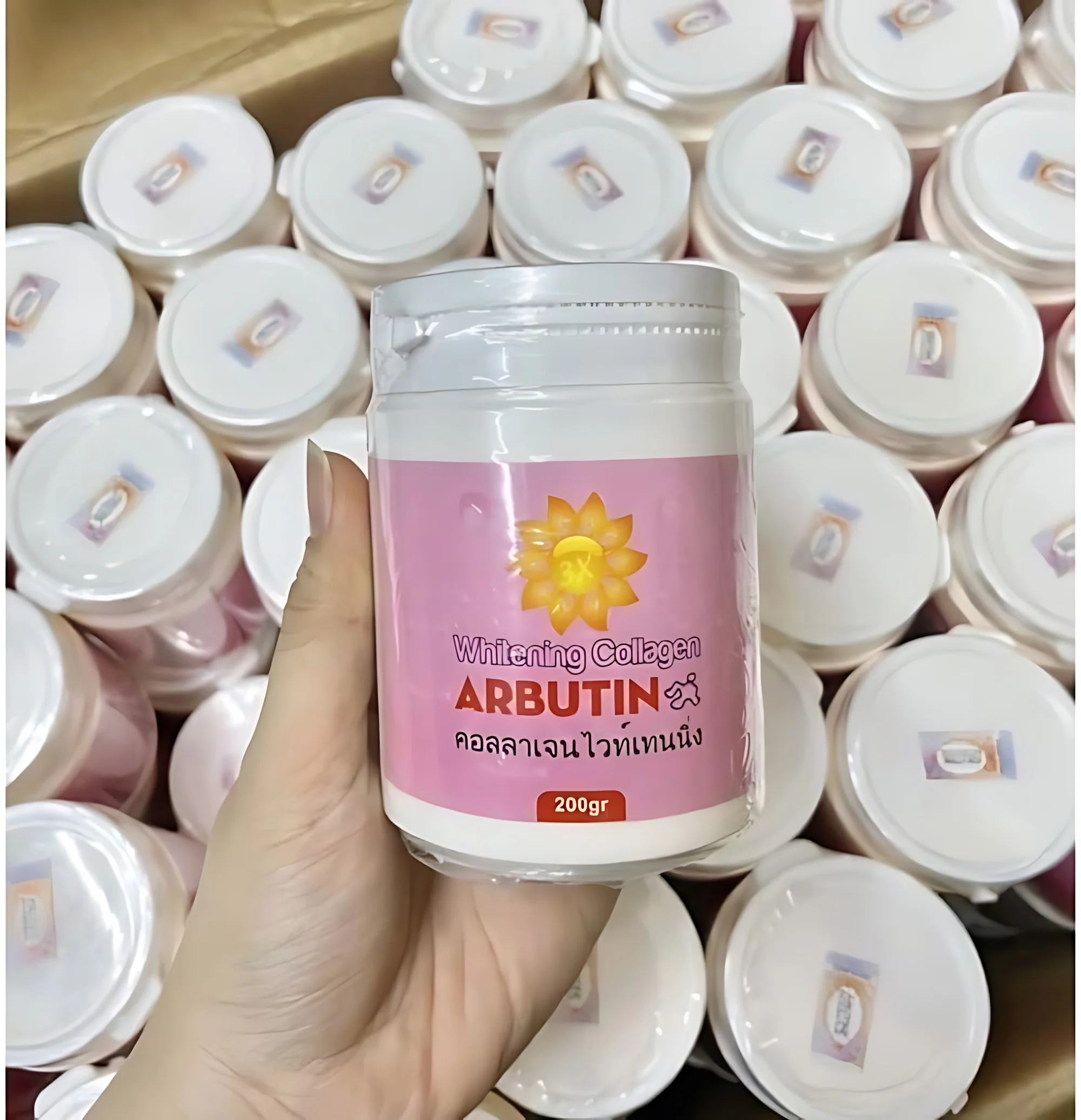 Fairy Skin Whitening Collagen Arbutin Cream – 250g - Image 3