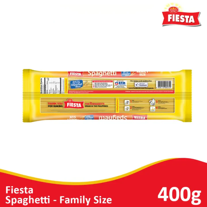 Fiesta Spaghetti Family Size - 400g - Image 3