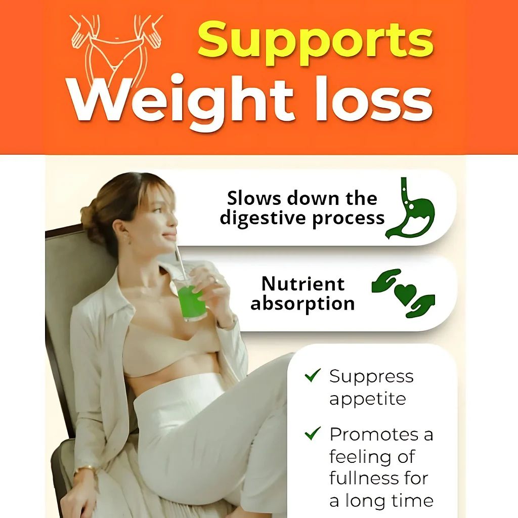 Fitgum Organic Barley Weight Loss Detox Powder – 45g (15 x 3g Sachets) - Image 10