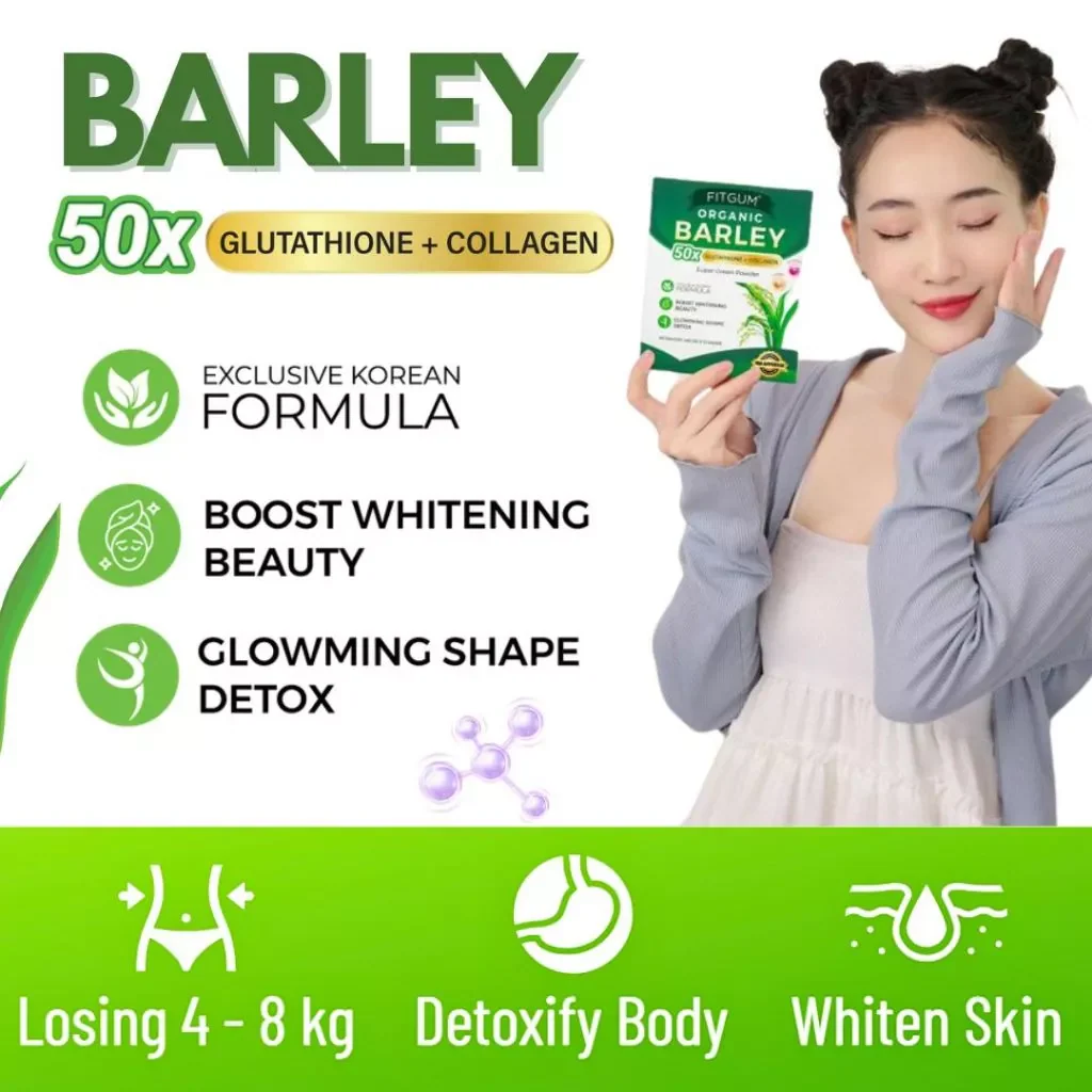 Fitgum Organic Barley Weight Loss Detox Powder – 45g (15 x 3g Sachets) - Image 13