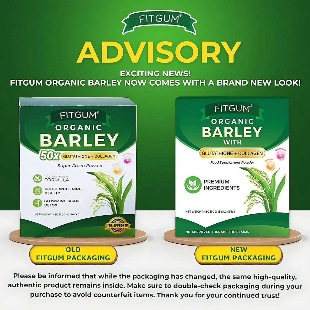 Fitgum Organic Barley Weight Loss Detox Powder – 45g (15 x 3g Sachets) - Image 3