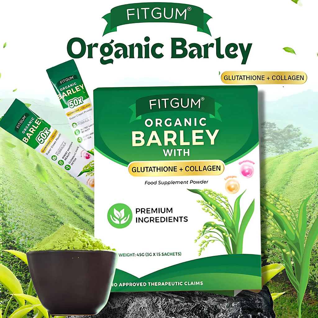 Fitgum Organic Barley Weight Loss Detox Powder – 45g (15 x 3g Sachets) - Image 5