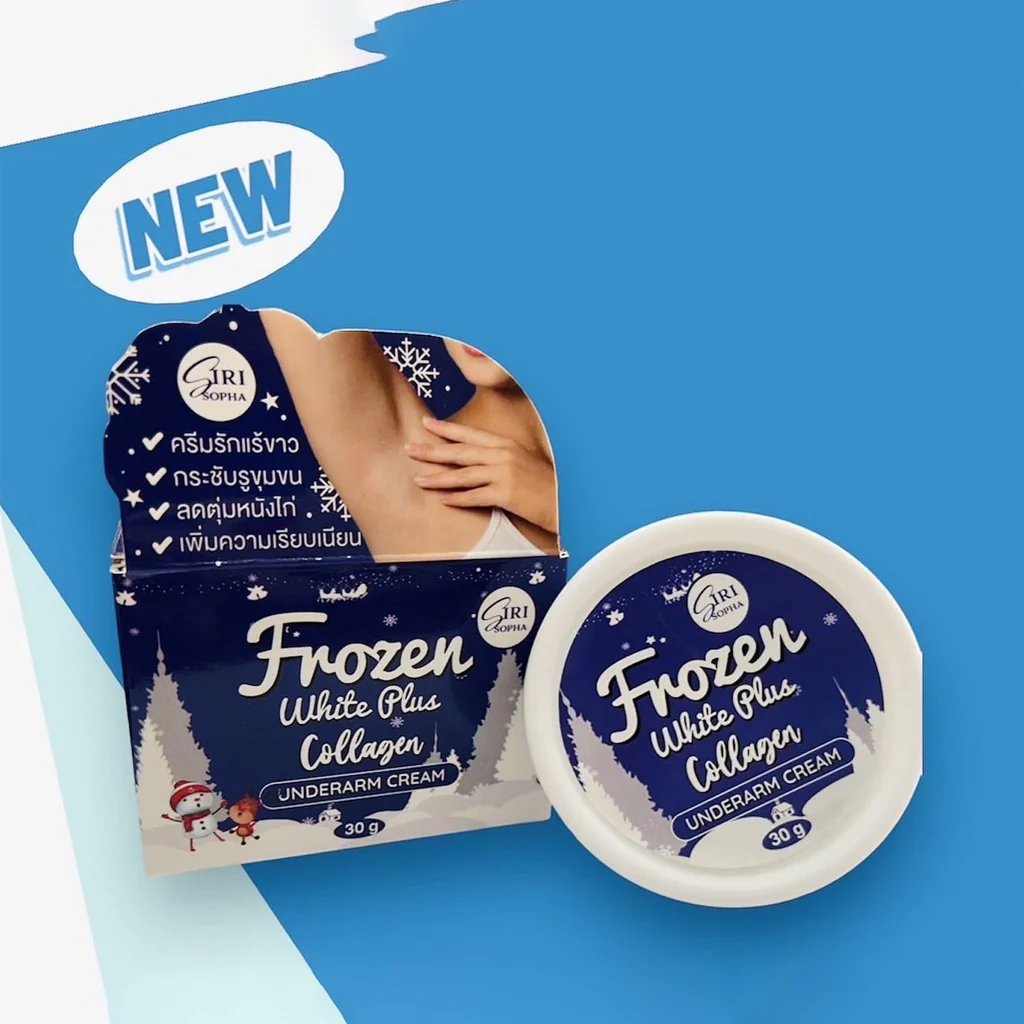 Frozen White Plus Collagen Underarm Cream - 30g - Image 2
