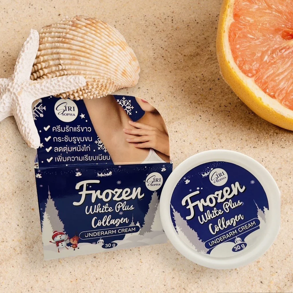Frozen White Plus Collagen Underarm Cream - 30g - Image 6