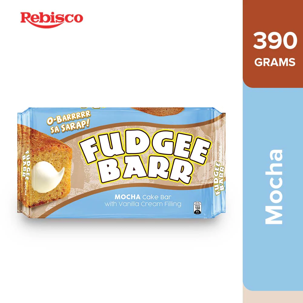 Fudgee Barr Mocha Cake with Vanilla Filling  Pack of 10 x 39g | Buy 1 Get 1 Offer - Image 3