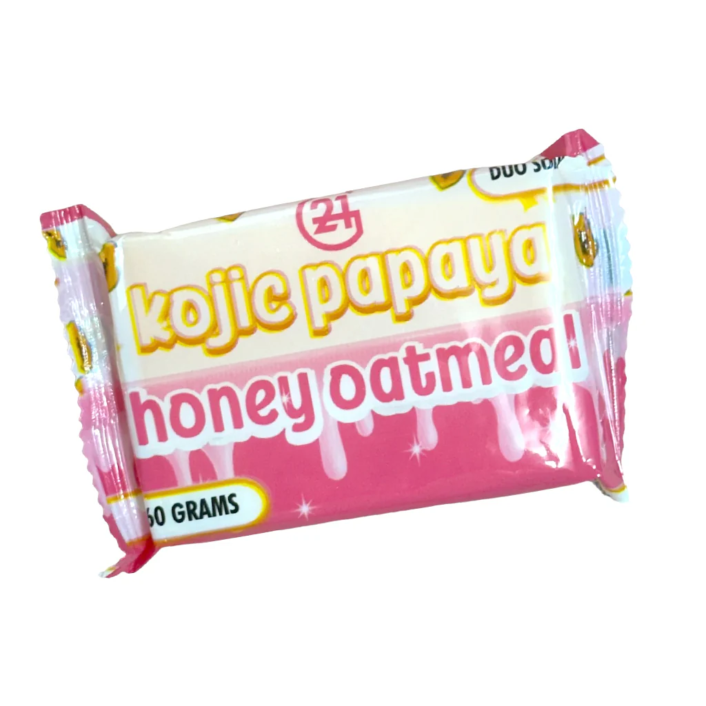 G21 Kojic Papaya Honey Oatmeal Whitening Soap – 60g - Image 11