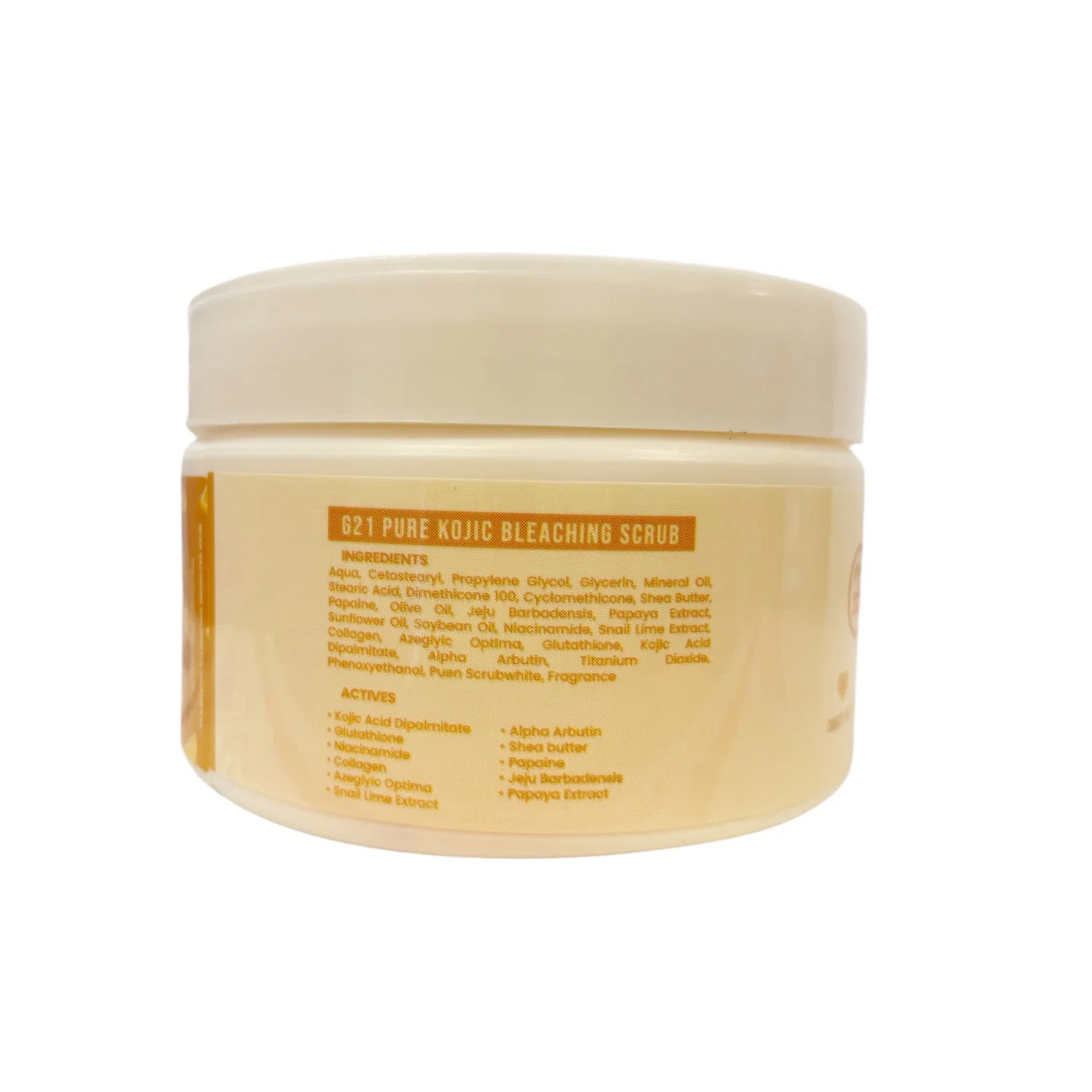 G21 Pure Kojic Bleaching Scrub – Milky Citrus (300g) - Image 3