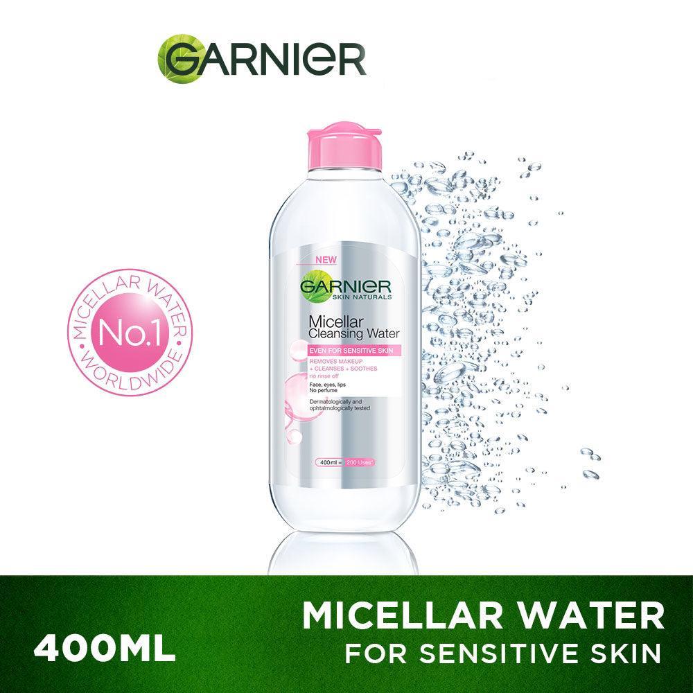 Garnier Micellar Cleansing Water Pink [For Sensitive Skin] - 400ml