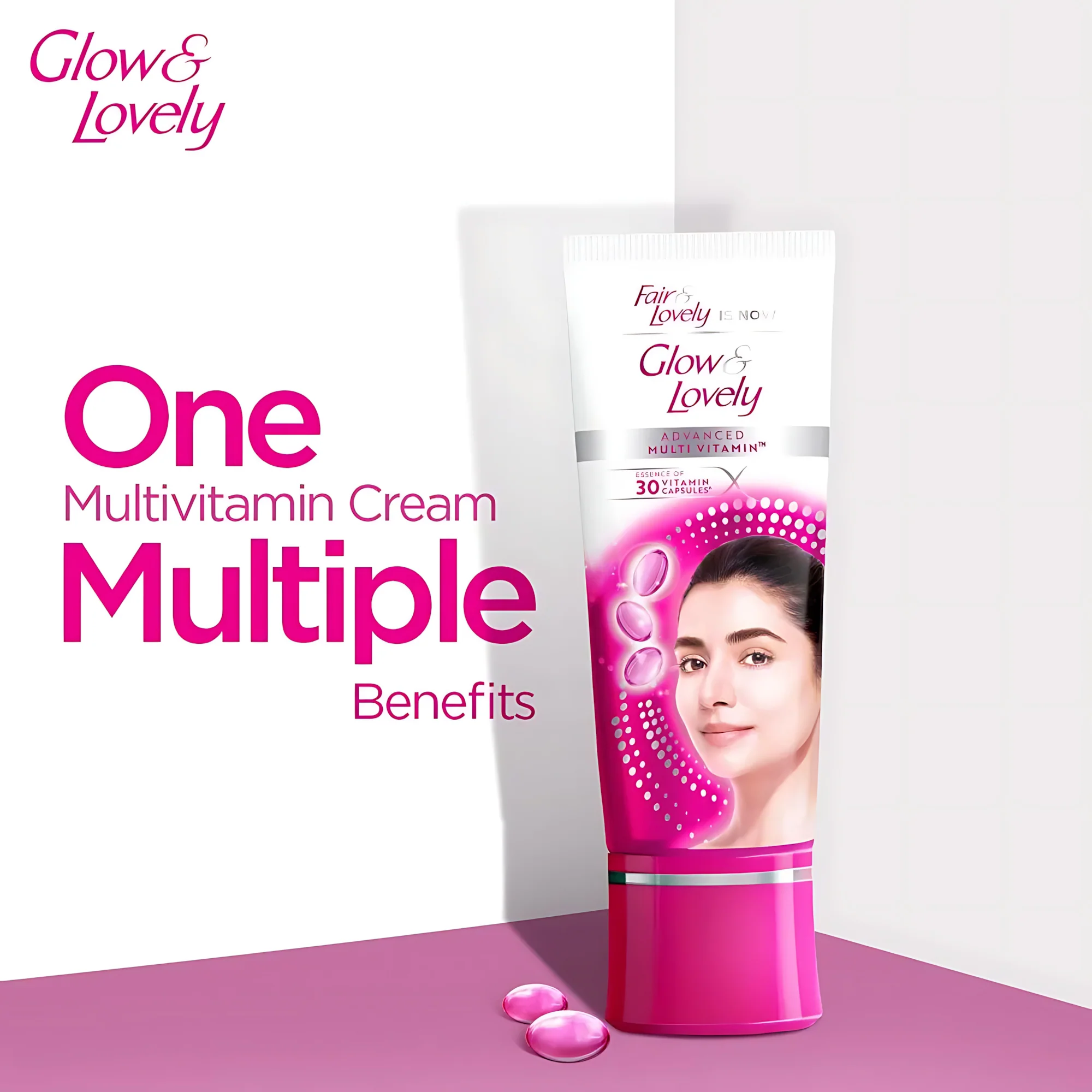Glow & Lovely Advanced Multi Vitamin Face Cream - 50g - Image 2
