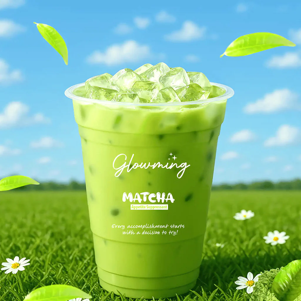 Glowming Shape Milky Matcha Appetite Suppressant Drink – 200g - Image 3