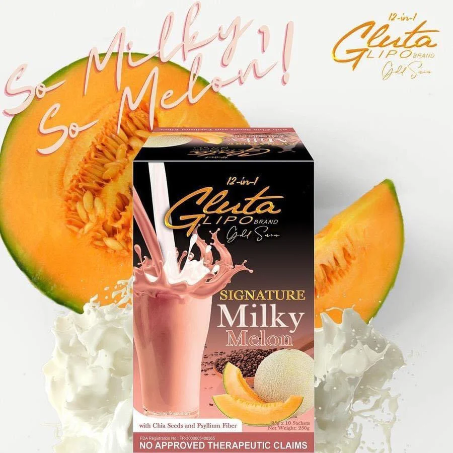 Gluta Lipo 12 In 1 Signature Milky Melon - 250g - Image 4