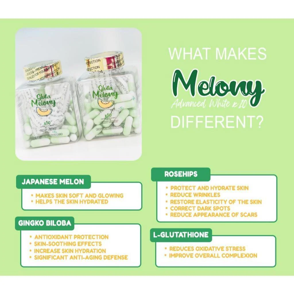 Gluta Melony Advanced White x10 - Image 5