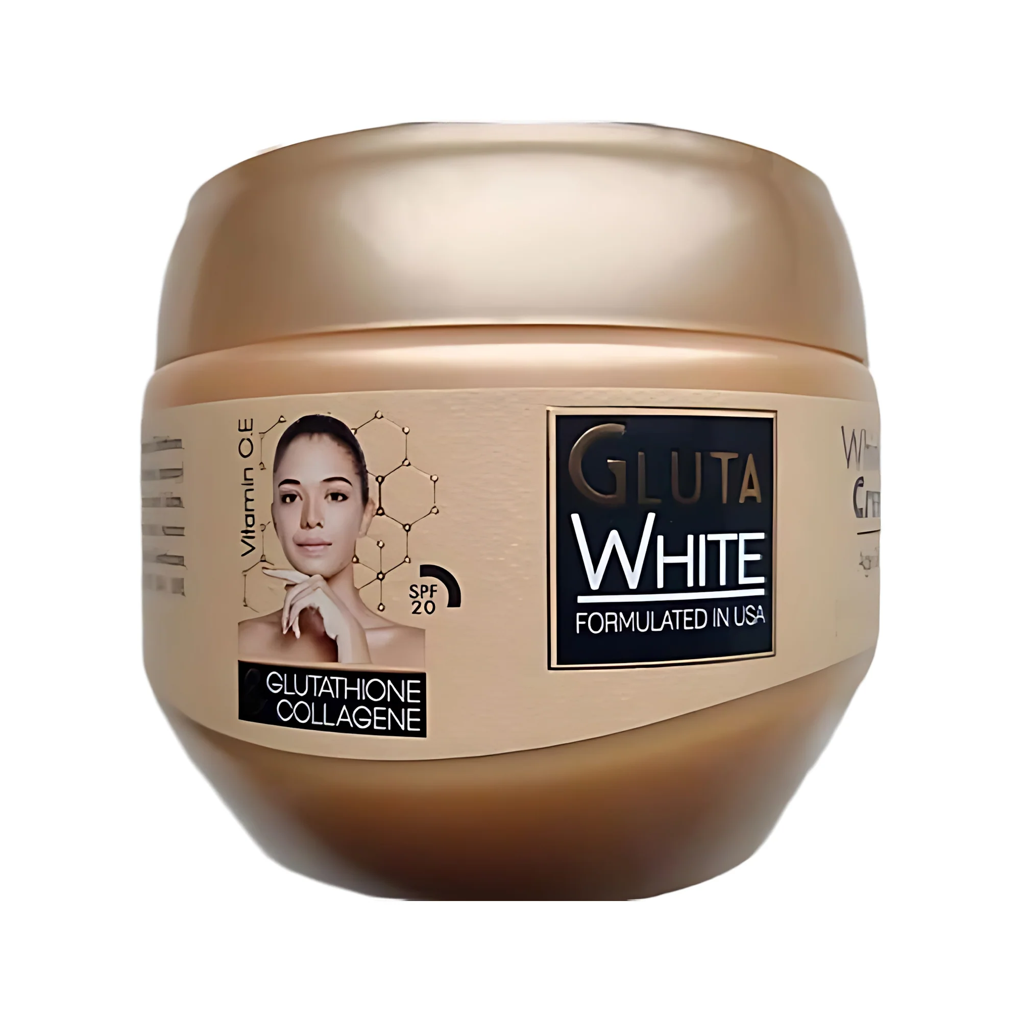 Gluta White Glutathione & Collagen Brightening Cream - 275ml - Image 8