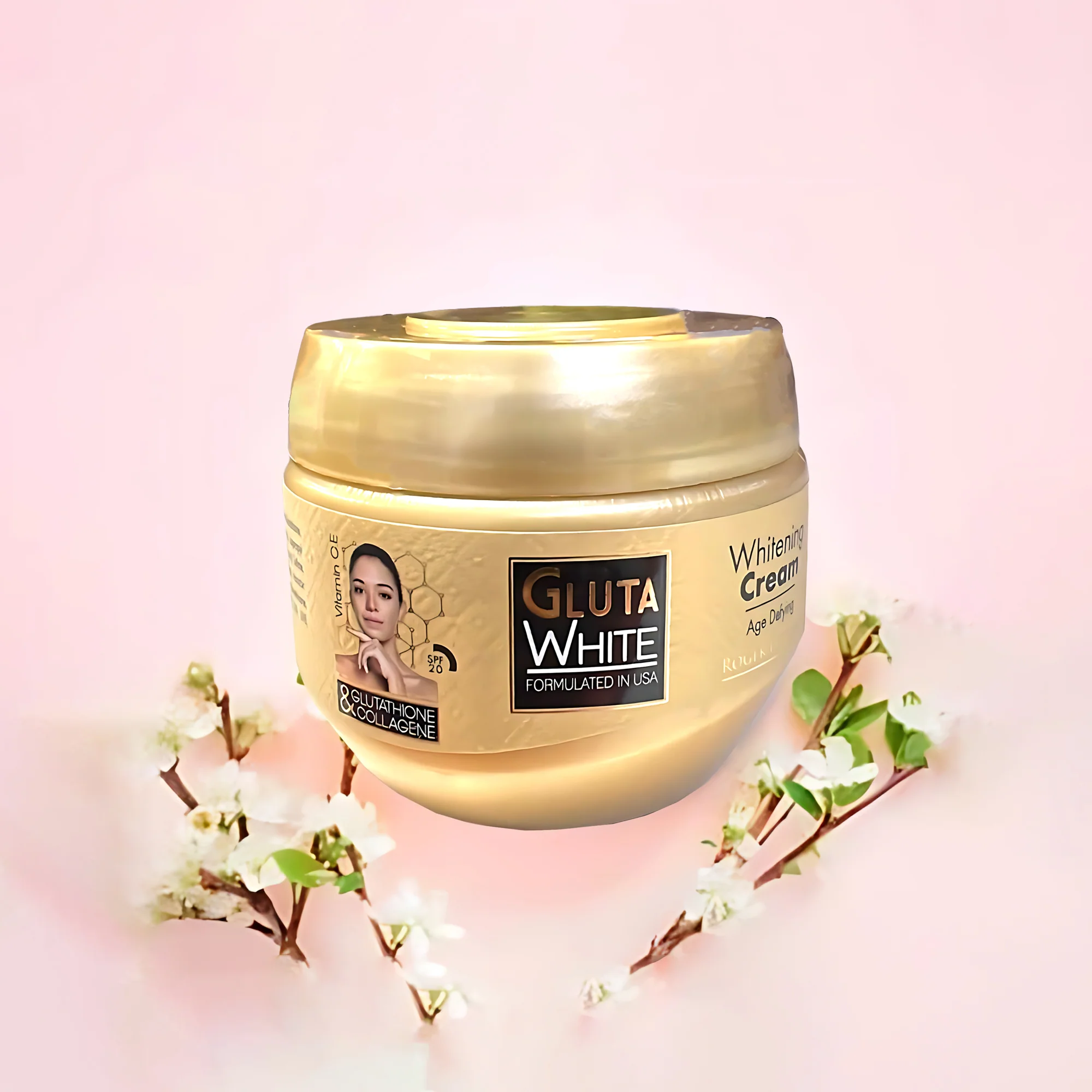 Gluta White Glutathione & Collagen Whitening Cream - 125ml - Image 8