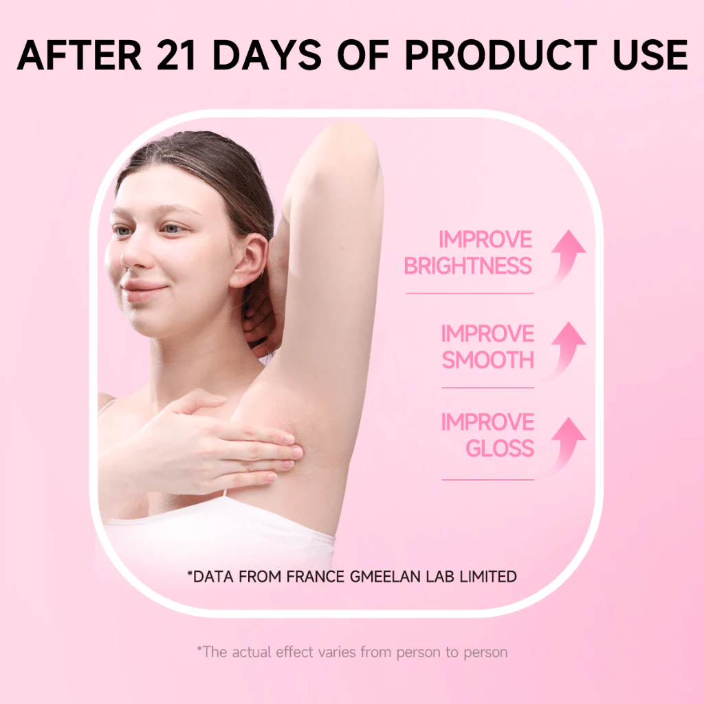 Gmeelan Sakura Gluta Brightening Underarm Cream - 30g - Image 5