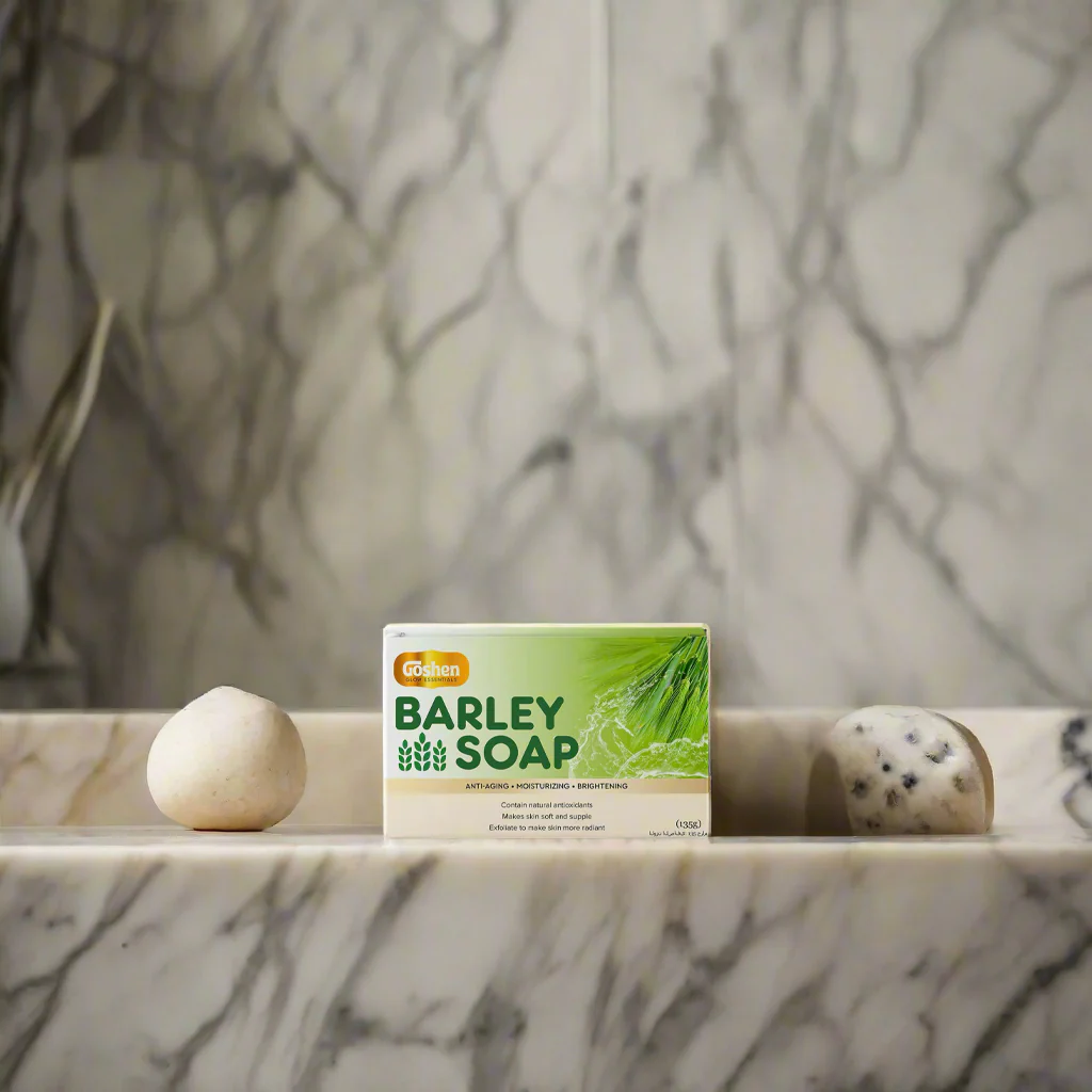 Goshen Glow Essentials Barley Soap – 3PCS Combo - Image 7