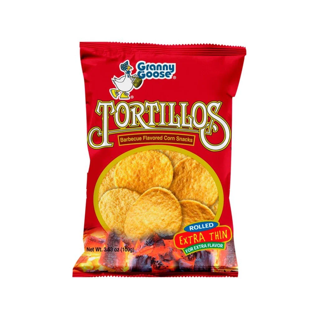 Granny Goose BBQ Tortillos Chips 100 gm - Image 2