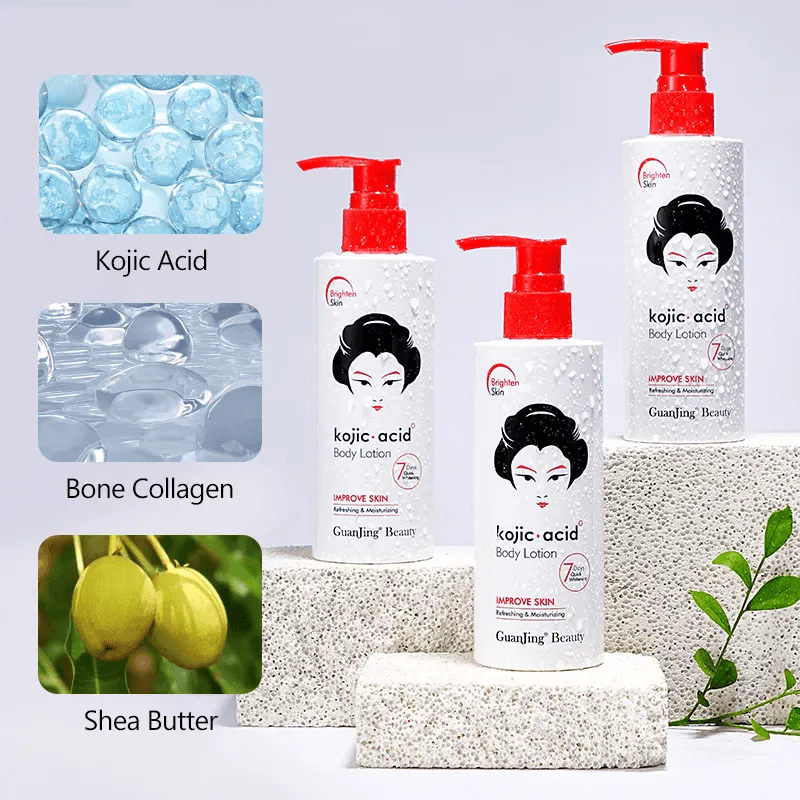 Guanjing Beauty Kojic Acid Moisturizing Body Lotion – 230g - Image 2