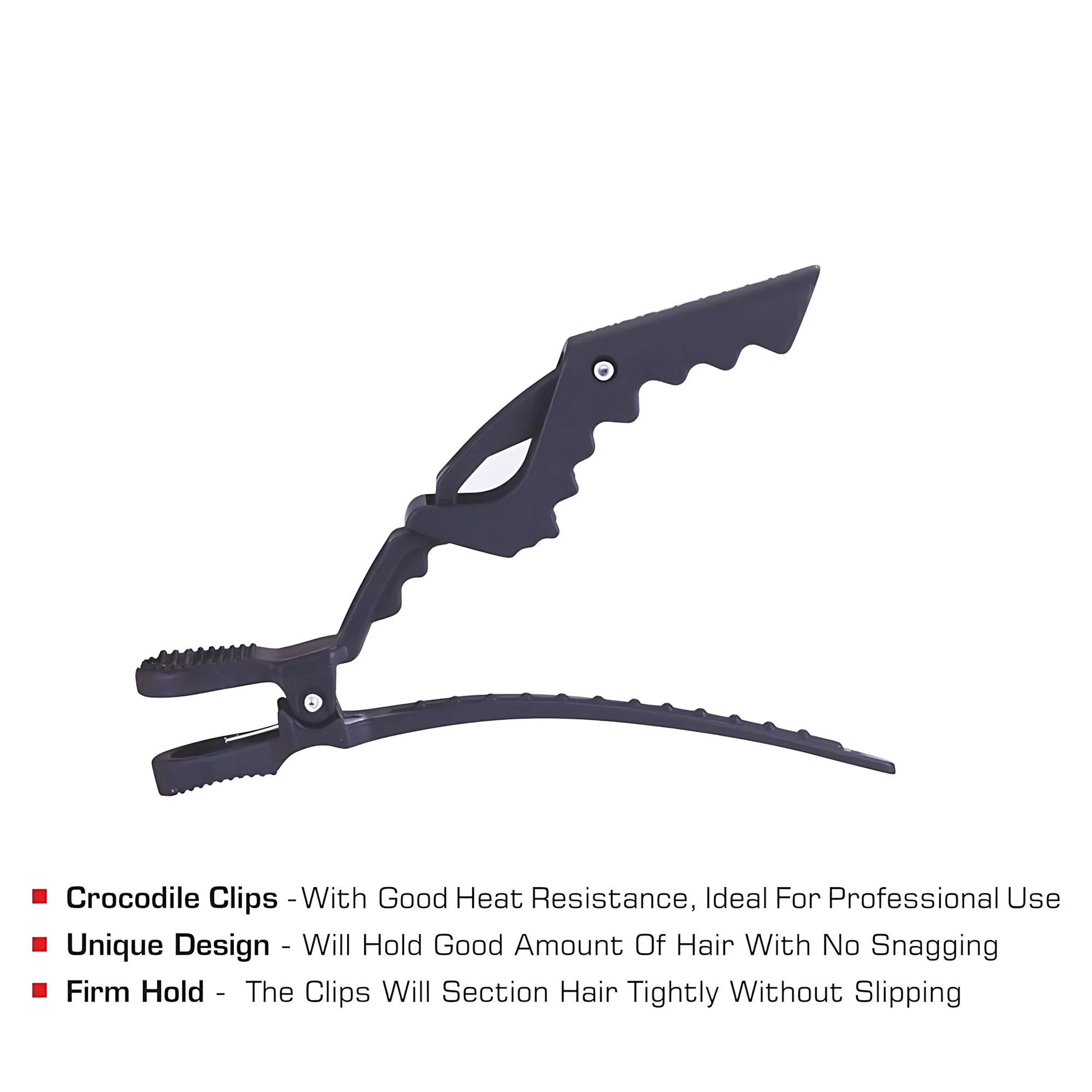 Hair Sectioning Salon Plastic Alligator Hair Clips – Professional Styling Tools - Image 7