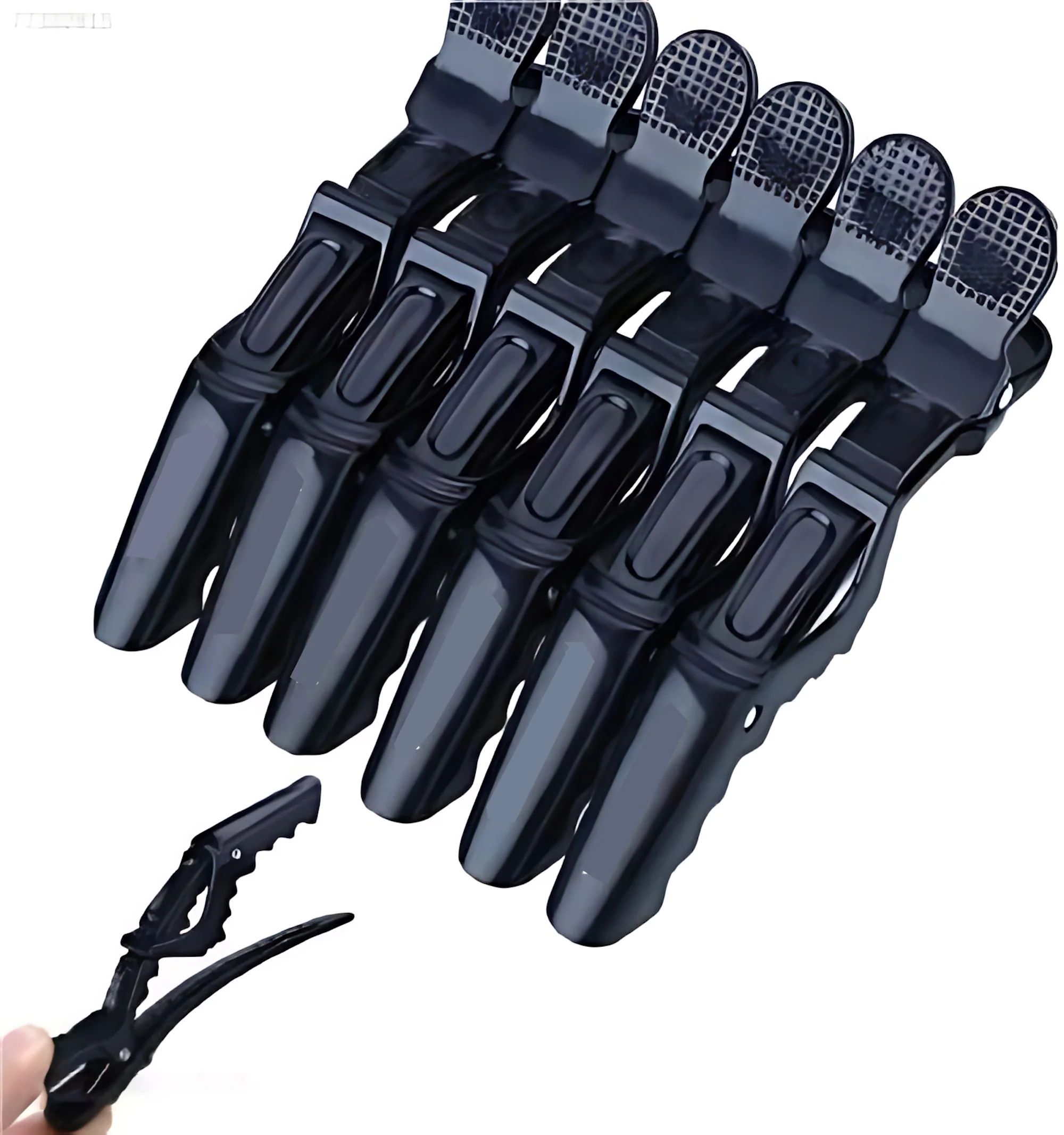 Hair Sectioning Salon Plastic Alligator Hair Clips – Professional Styling Tools - Image 9