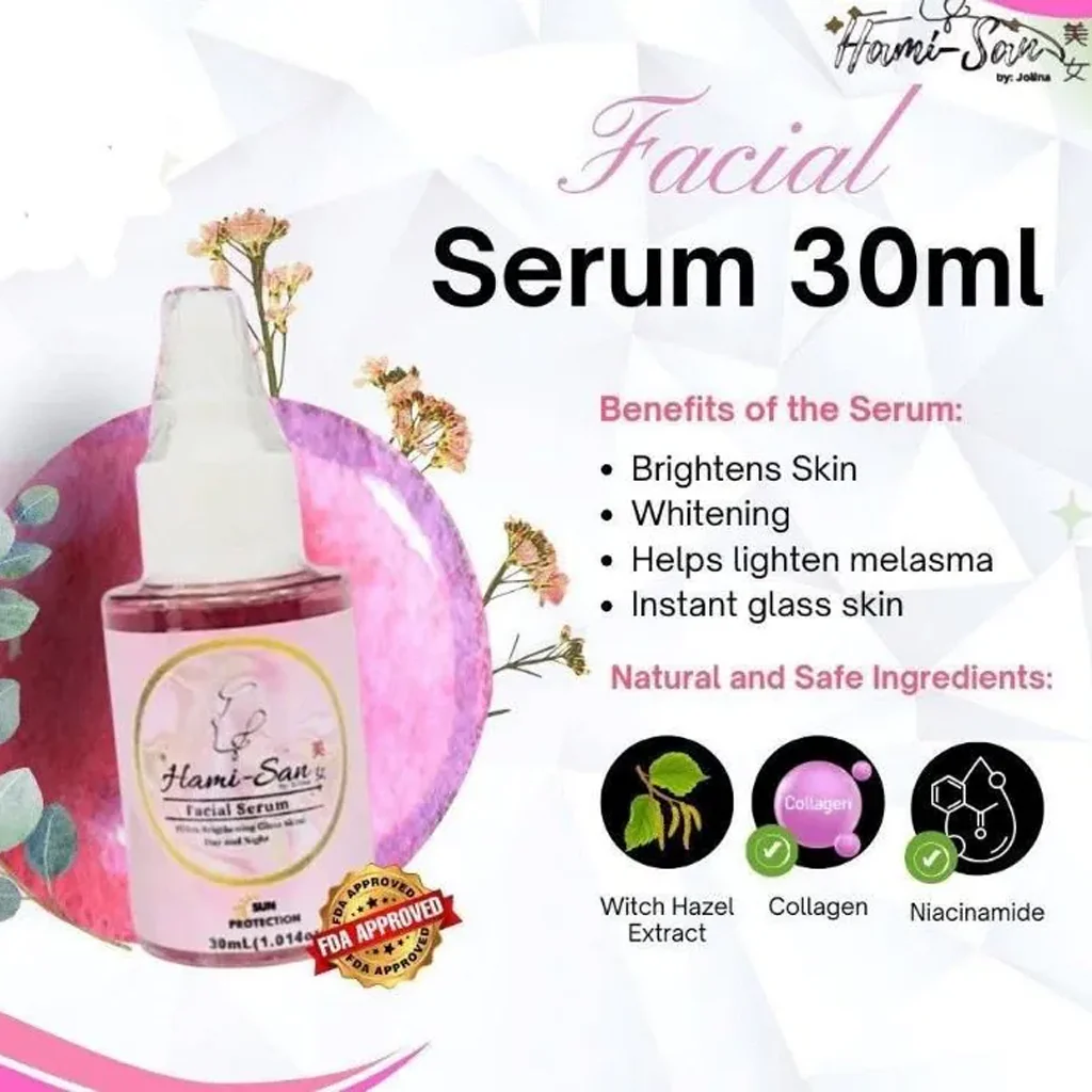 Hami-San Facial Serum – Ultra Brightening Glass Skin (30ml) - Image 2
