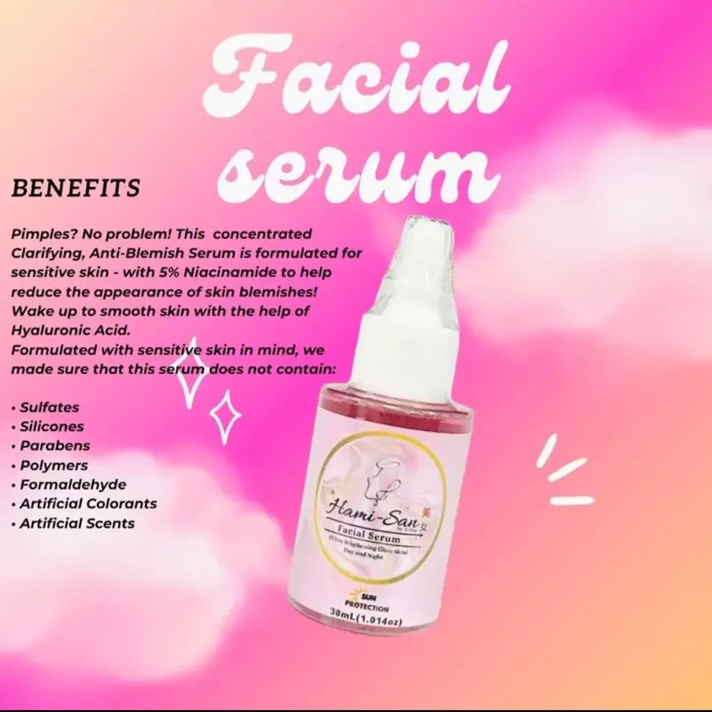 Hami-San Facial Serum – Ultra Brightening Glass Skin (30ml) - Image 5