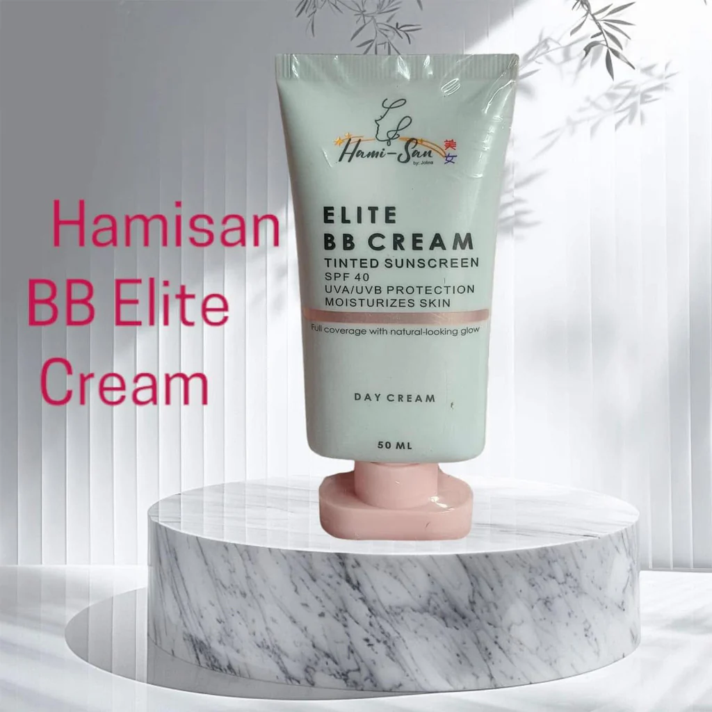 HamiSan ELITE BB CREAM – Tinted Sunscreen Day Cream with SPF 40 (50ml) - Image 3