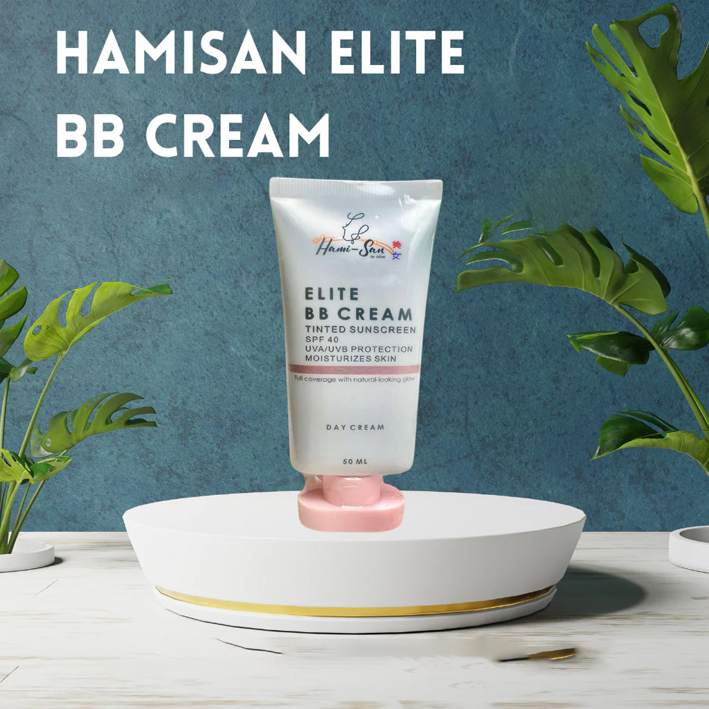 HamiSan ELITE BB CREAM – Tinted Sunscreen Day Cream with SPF 40 (50ml) - Image 4