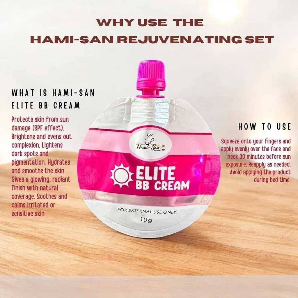Hami-san New Skin Whitening Rejuvenating Set - Image 9
