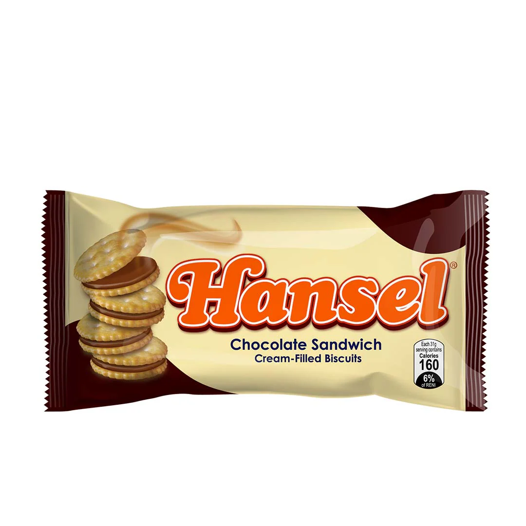Hansel Chocolate Sandwich Cream-Filled Biscuits - (3 Pcs Combo) - Image 7