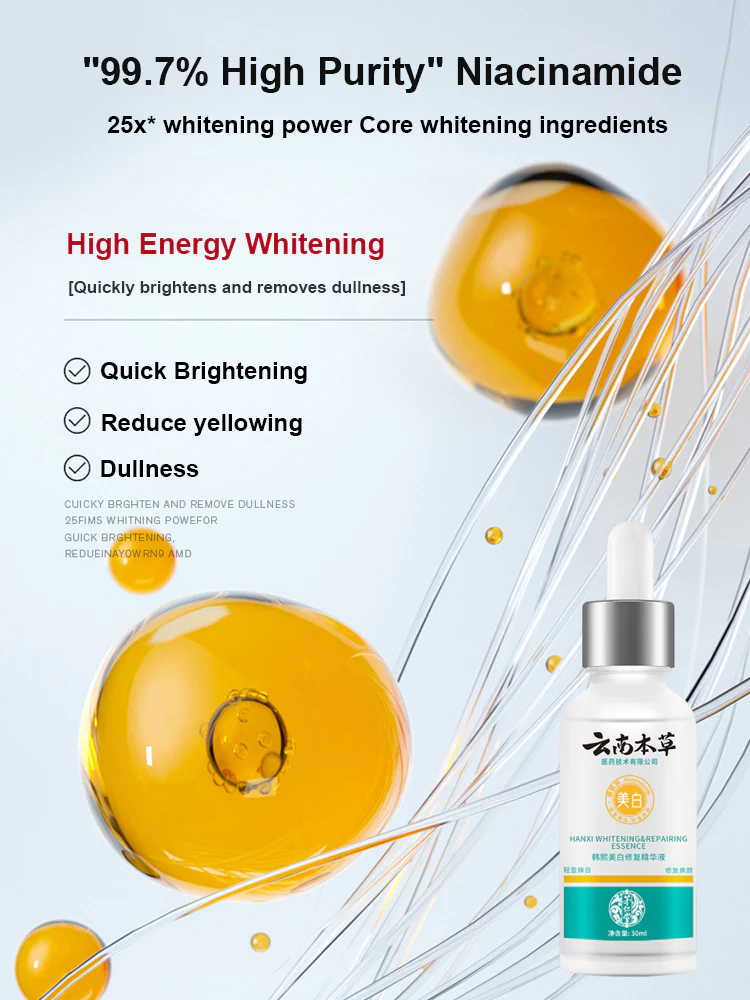 Hanxi Whitening & Repairing Essence Serum - 30ml - Image 6