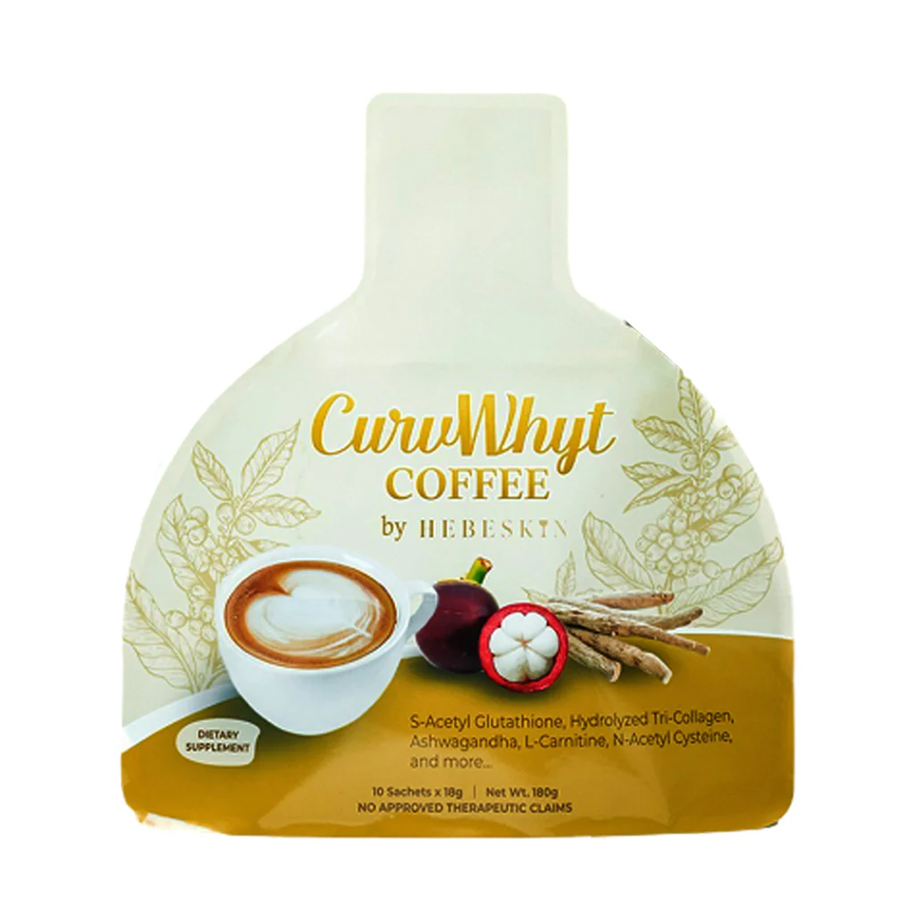 Hebeskin CurvWhyt Coffee – Beauty & Wellness Coffee Blend (10 Sachets x 18g) - Image 2