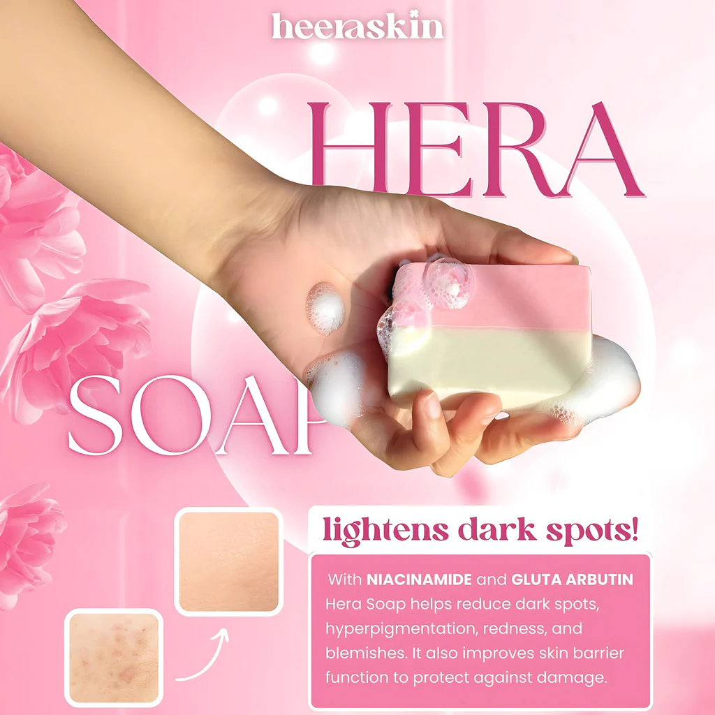 Heera Skin Hera Soap – Bakuchiol Face & Body Soap (80g) - Image 5