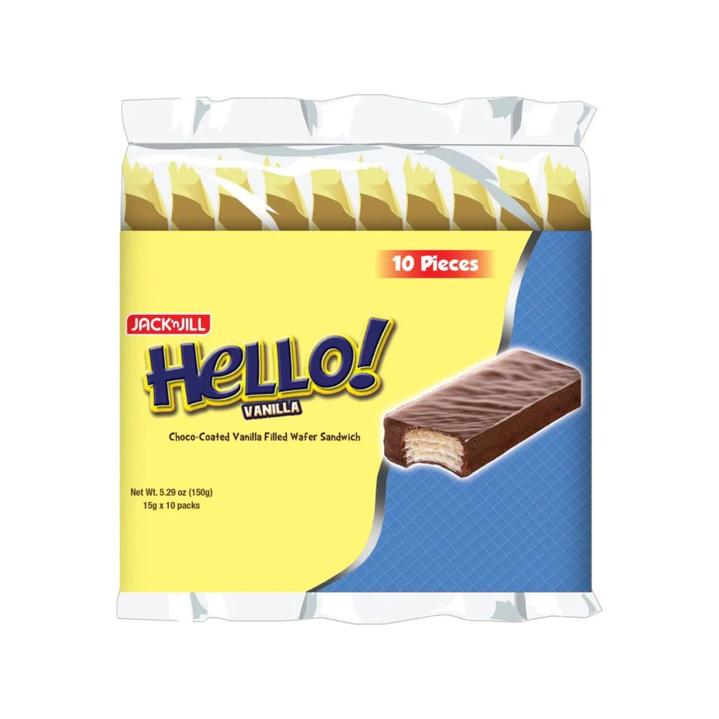 Hello Coated Vanilla 10X15g - Jack n Jill - Image 2