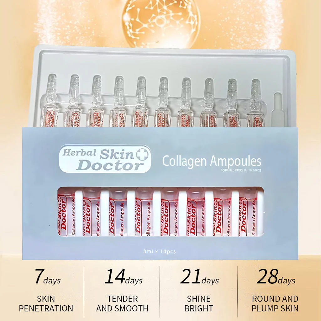 Herbal Skin Doctor Collagen Ampoules – 3ml × 10pcs - Image 7