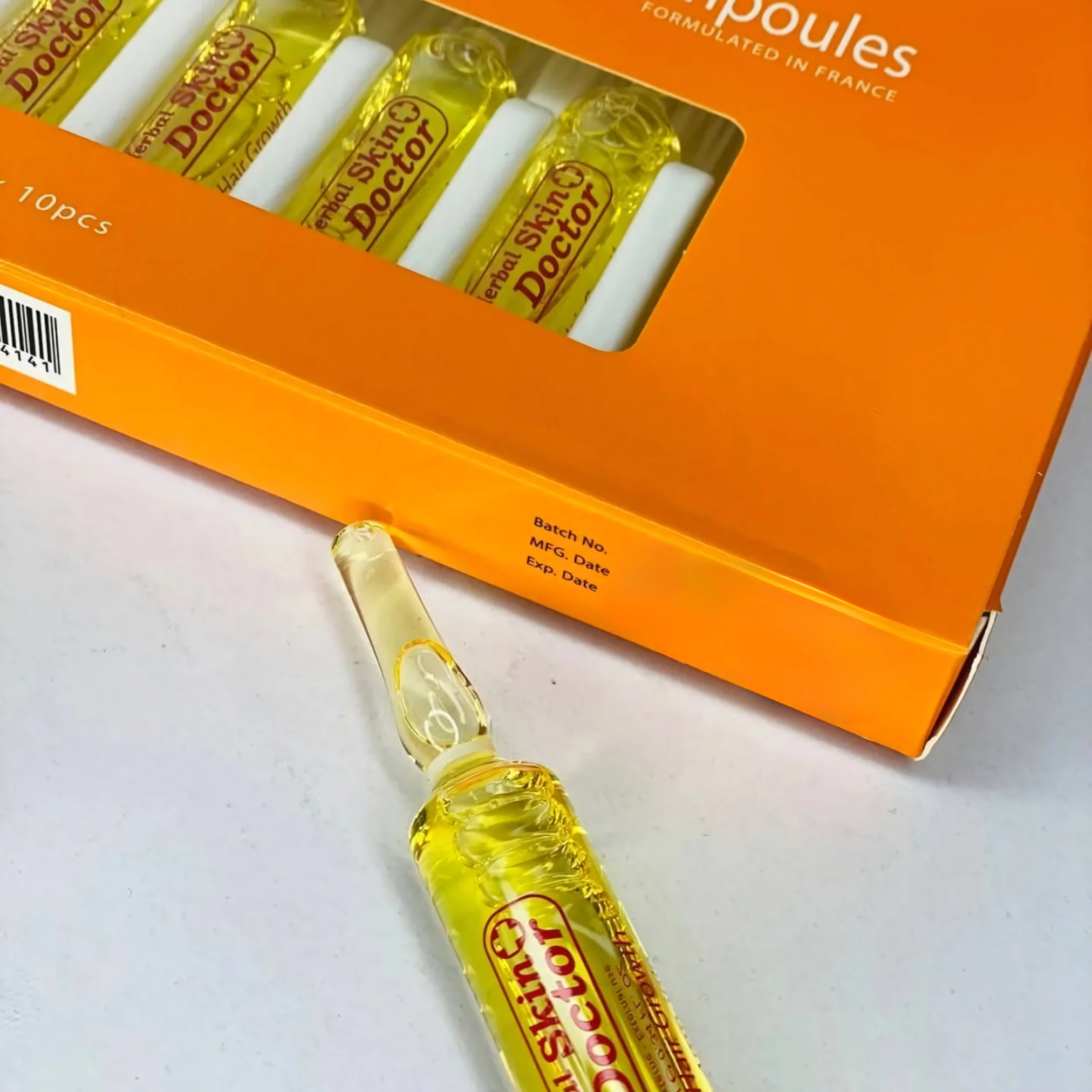 Herbal Skin Doctor Hair Growth Ampoules – (10ml × 10pcs) - Image 3