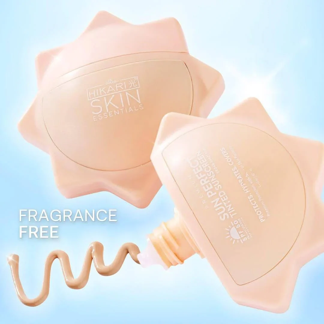 Hikari Premium Sun Perfect Tinted Sunscreen SPF50 PA++++ - 50ml - Image 4