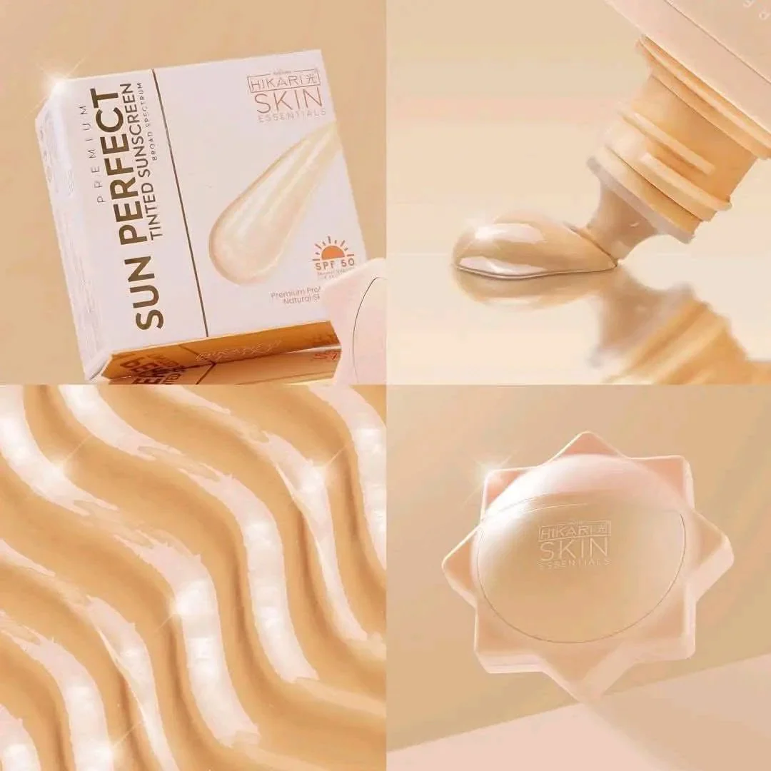 Hikari Premium Sun Perfect Tinted Sunscreen SPF50 PA++++ - 50ml - Image 5