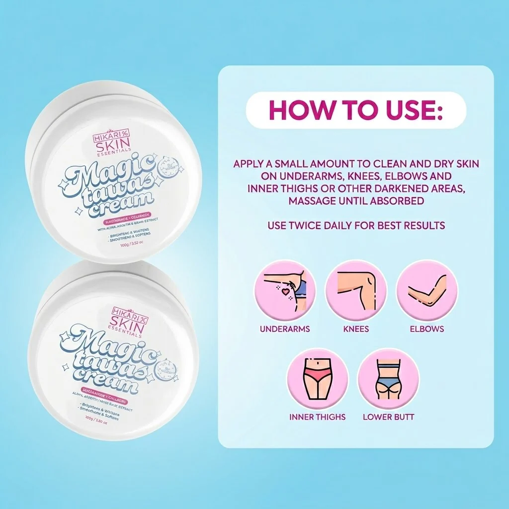 Hikari Skin Essentials Magic Tawas Cream (10g) - Image 5