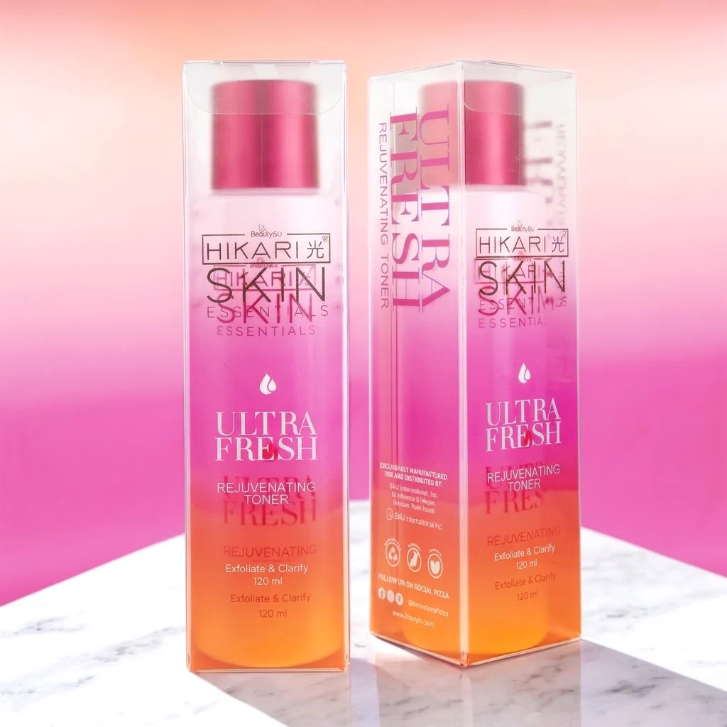 Hikari Skin Essentials Ultra Fresh Rejuvenating Toner – 120ml - Image 4