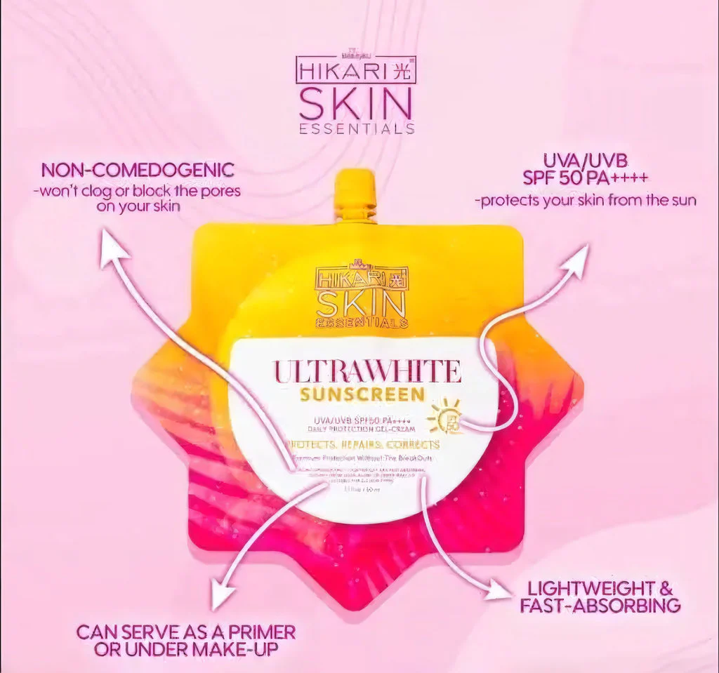 HikariSkin Essentials UltraFresh Sunscreen SPF50 PA++++ - 50ml (Combo) - Image 7