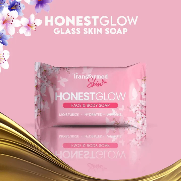 Honest Glow Glass Skin Soap - 80g - Image 2