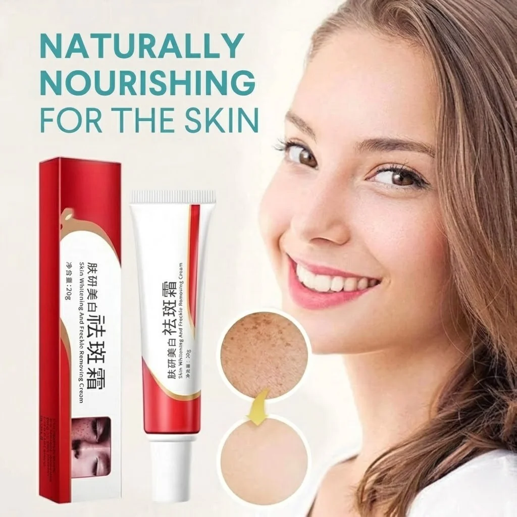 Houmai Skin Whitening & Freckle Removing Cream – 20g - Image 12