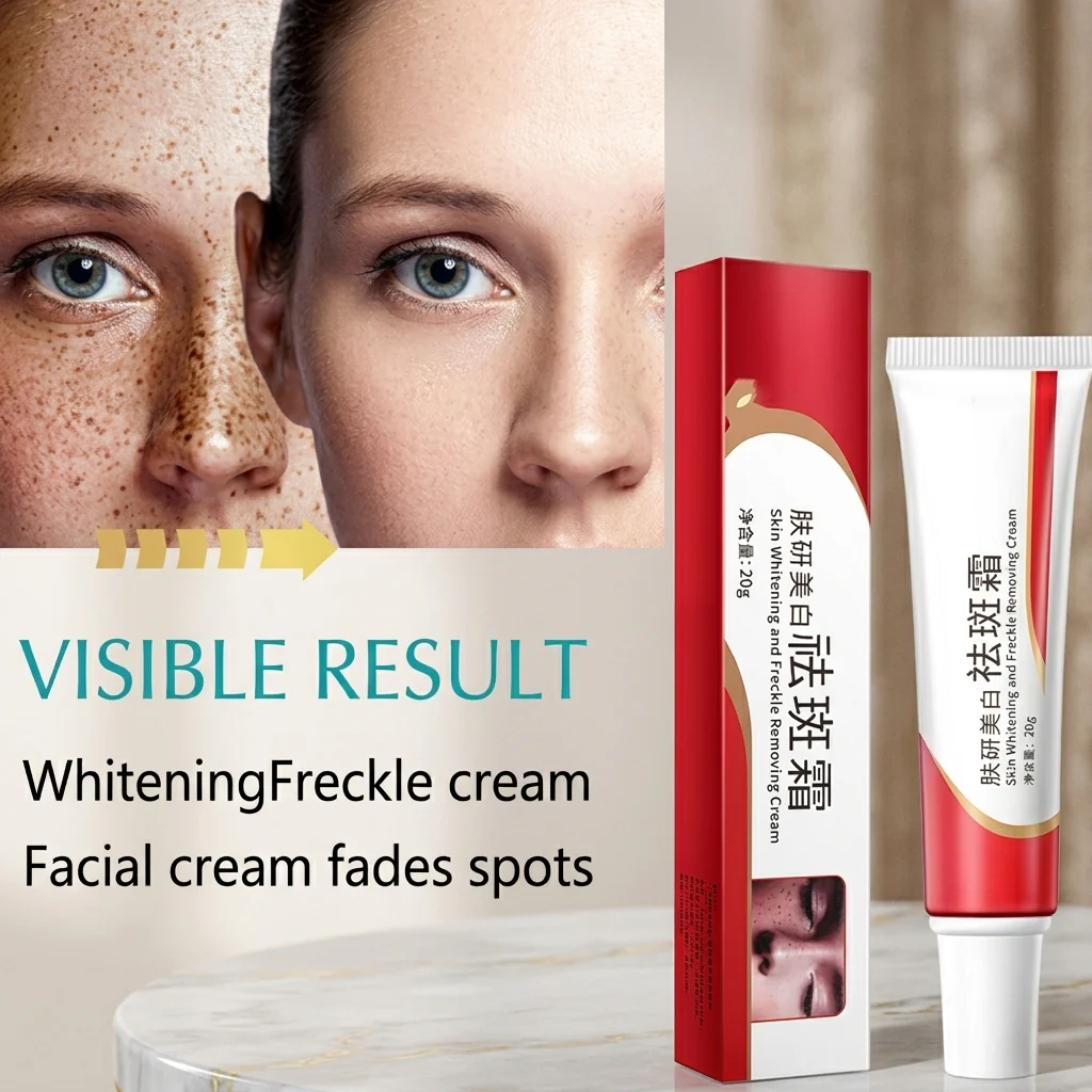 Houmai Skin Whitening & Freckle Removing Cream – 20g - Image 13